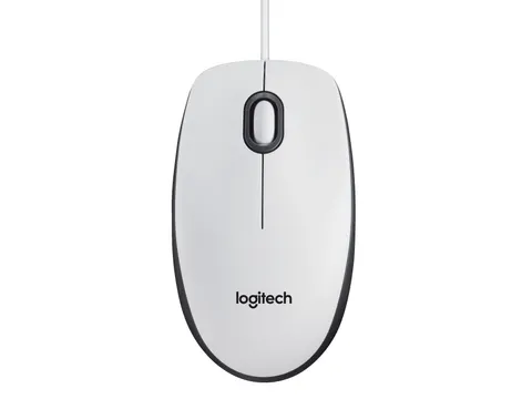 Logitech B100 Muis Wit