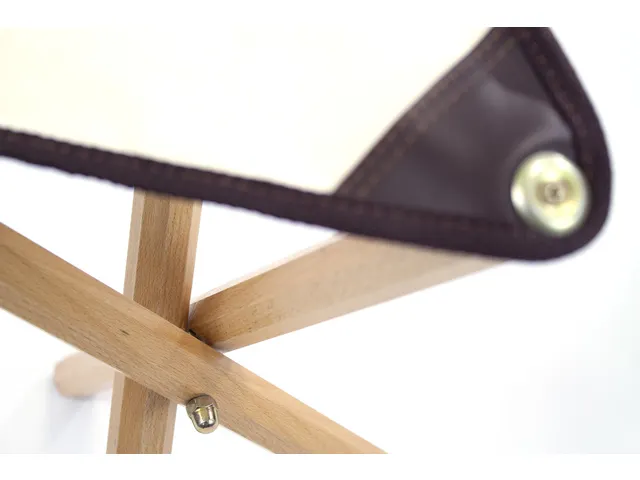 Schilderskruk Kangaro 50cm zithoogte canvas zitting. Inclusief handige