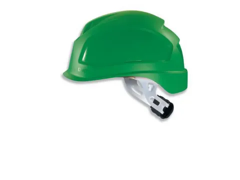 UVEX 9770431 V/HELM GROEN geventileerd