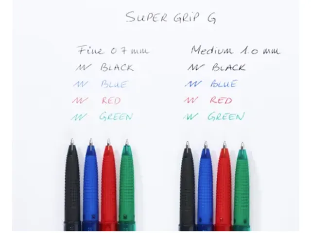 Balpen PILOT Super Grip G fijn zwart
