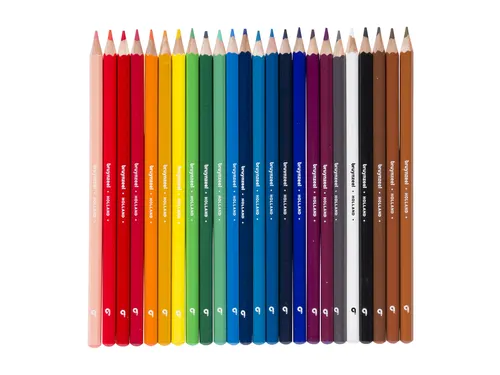 Kleurpotloden Bruynzeel Kids blister à 24 stuks assorti