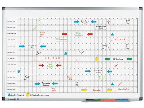 PREMIUM jaarplanner 60x90 cm horizontaal