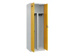 PBM-locker,HxBxD 1850x600x500mm,2vak,vak B 300mm,draaigrendel