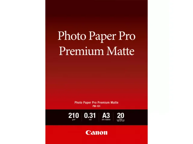 Canon PM-101 Premium Matte Photo Paper A3