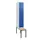 Dubbeldekse dekenkist,HxBxD 1950x300x815mm,1x2vak.,vak B 300mm