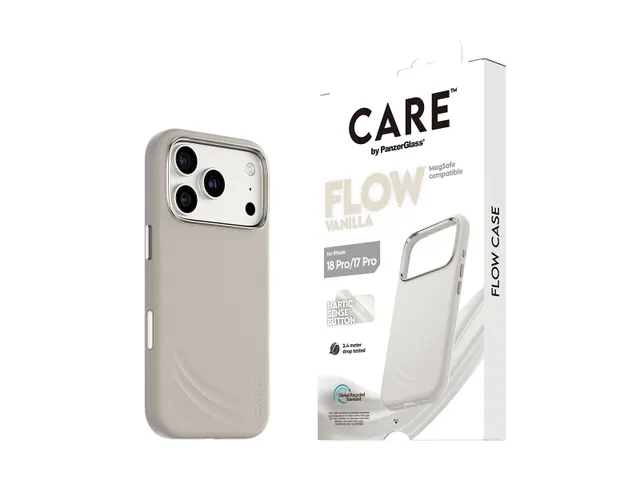 PanzerGlass CARE by Flow Case Vanilla w. MagSafe iPhone 18 Pro |