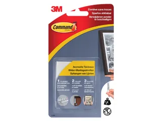 Bevestigingsstrip Command klik vast klein 1,8kg wit - 2