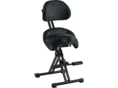 Stasteun,Zadelzitting,Zitting Stof Zwart