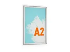 OUTLET Kliklijst aluminium Outdoor A2 metaal zilver