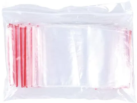 Gripsealzakje Transparant 100 stuks 70x100 mm