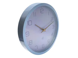 Wandklok nXt ECO 30cm blauw - 3