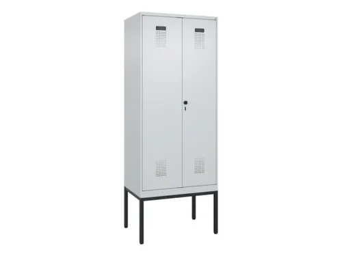 PBM-locker,HxBxD 2120x800x500mm,2vak,vak B 400mm,draaigrendel