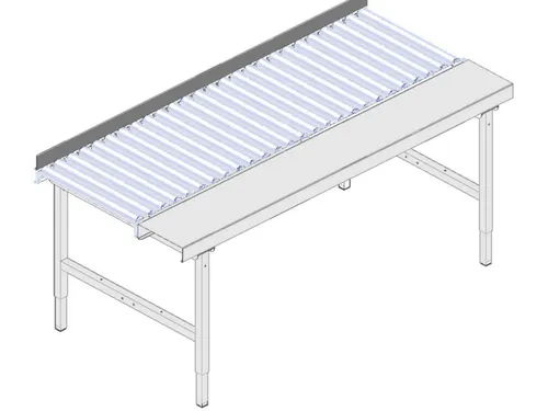 zijgeleiding,HxBxD 70x1955x20mm,v. paktafel,meerprijs