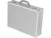 Attaché-case Alumaxx Octan aluminium argenté