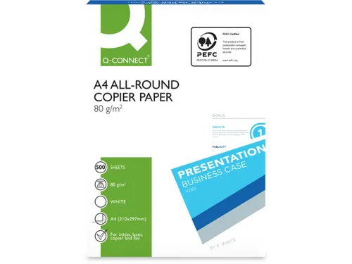 All-Round Kopieerpapier A4 80 gram Wit 500 Vel