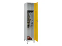locker,HxBxD 1950x400x500mm,1vak,vak B 400mm,draaigrendel,voeten