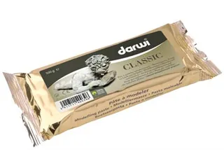 boetseerpasta Classic, pak van 500 g, wit - 1