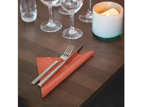 Tork 477601 Soft Dinnerservet Advanced Terracotta 39x39cm
