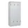 Z-garderobekast,HxBxD 1950x900x500mm,vak B 150/300mm,draaigrendel