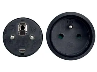 verlengkabel 3 meter, zwart, voor België - 3