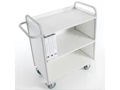 Dossierwagen 150kg 3 Etages H 1070mm 800x490mm Ral7035