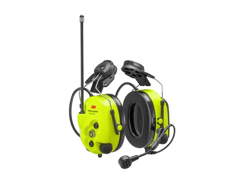 3M Peltor LiteCom Plus Headset gehoorkap met helmbevestiging
