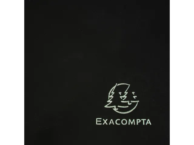 Elastomap A4 Zwart 3 Kleppen Polypropyleen 4/10de Ondoorschijnend