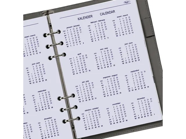 Agendavulling 2026 Kalpa A5 7dagen/2pagina's