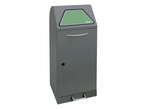 afvalverzamelaar,niet-brandbaar,1x75l,HxBxD 1000x400x380mm