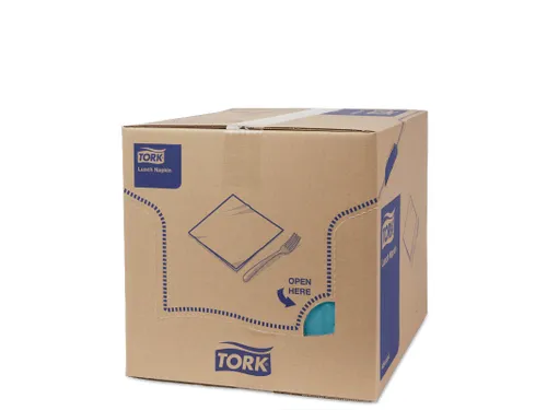 Tork 477845 Lunchservet Advanced Blauwgroen 33x33cm