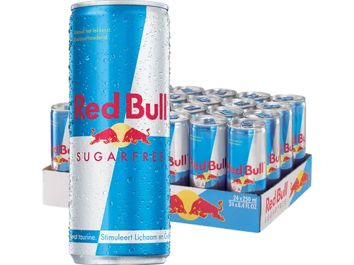 Energiedrank Red Bull sugarfree blik 250 ml