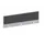 baliepaneel bureau aanbouw achter MP-lichtgrijs antraciet 1400mm