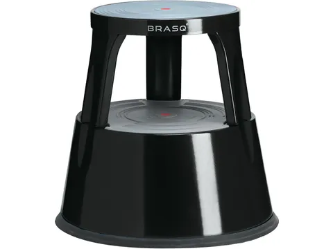 Rolkruk Premium, uit metaal, zwart