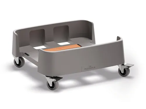 Trolley DURABIN 90L rPP Grafiet Grijs