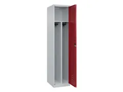 locker voor scheiding van kleding,HxBxD 1850x400x500mm,1vak