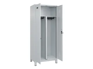 PBM-locker,HxBxD 1950x800x500mm,2vak,vak B 400mm,draaigrendel - 1