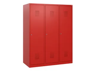 schoollocker,HxBxD 1530x1200x500mm,3vak,vak B 400mm,cil.-slot - 2
