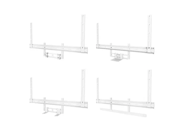 Neomounts AV2-500WH Videobar kit - 43-110 inch - max 10 kg - VESA 200x