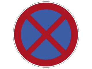 verkeersbord,absoluut stopverbod,conform StVO,aluminium - 1