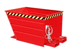 kiepbak,HxLxB 730x1370x1200mm,0,9m³,draagverm. 1000kg,RAL3000