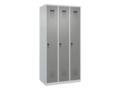 locker voor scheiding van kleding,HxBxD 1850x900x500mm,3vak