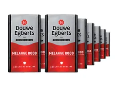 Koffie Douwe Egberts snelfiltermaling Melange Rood 250gr