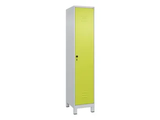 locker,HxBxD 1950x400x500mm,1vak,vak B 400mm,draaigrendel,voeten - 1