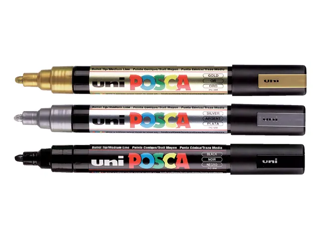 Verfstift Posca PC1MR Extra Fijne punt 0,7mm Paars