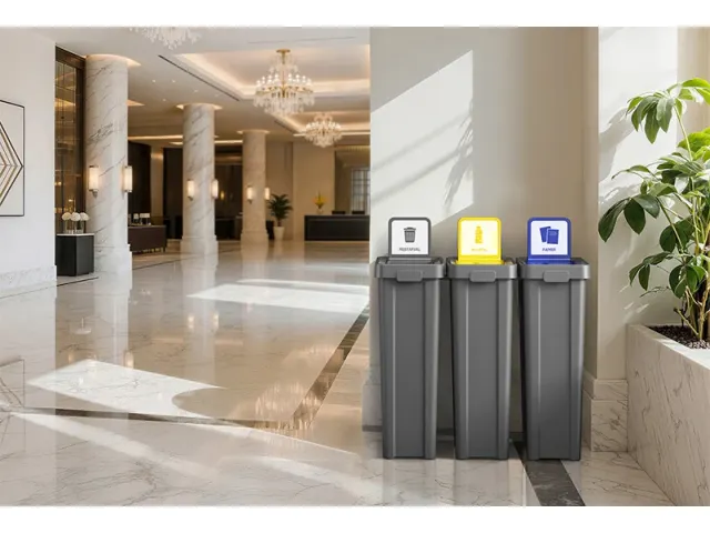 Vepa Bins SmartSort Deksel met Propellor opening Blauw