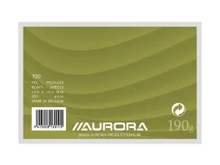 Correspondentiekaart 100x150mm Blanco 175gr - 4