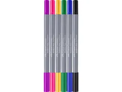 Duo aquarelmarker Goldfaber etui 6 stuks Graffiti