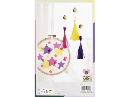 Transparant papier Folia 18.5x29.7cm 42gr 10 vel 10 kleuren