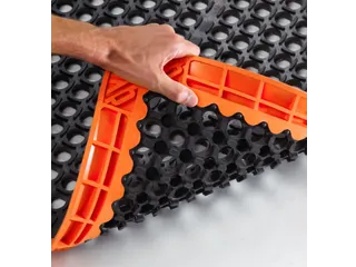 antivermoeidheidsmat,mat,HxLxB 22x1020x660mm,niet-brandbaar,rubber - 3