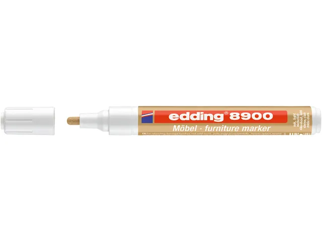 Viltstift edding 8900 meubelmarker eikenhout licht